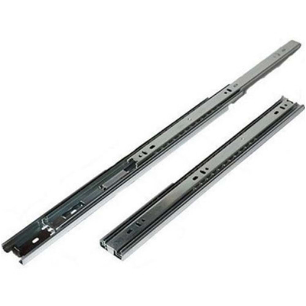 ÇEKMECE RAYI ÇİFT TELESKOBİK 40 CM KROM YILMETSAN