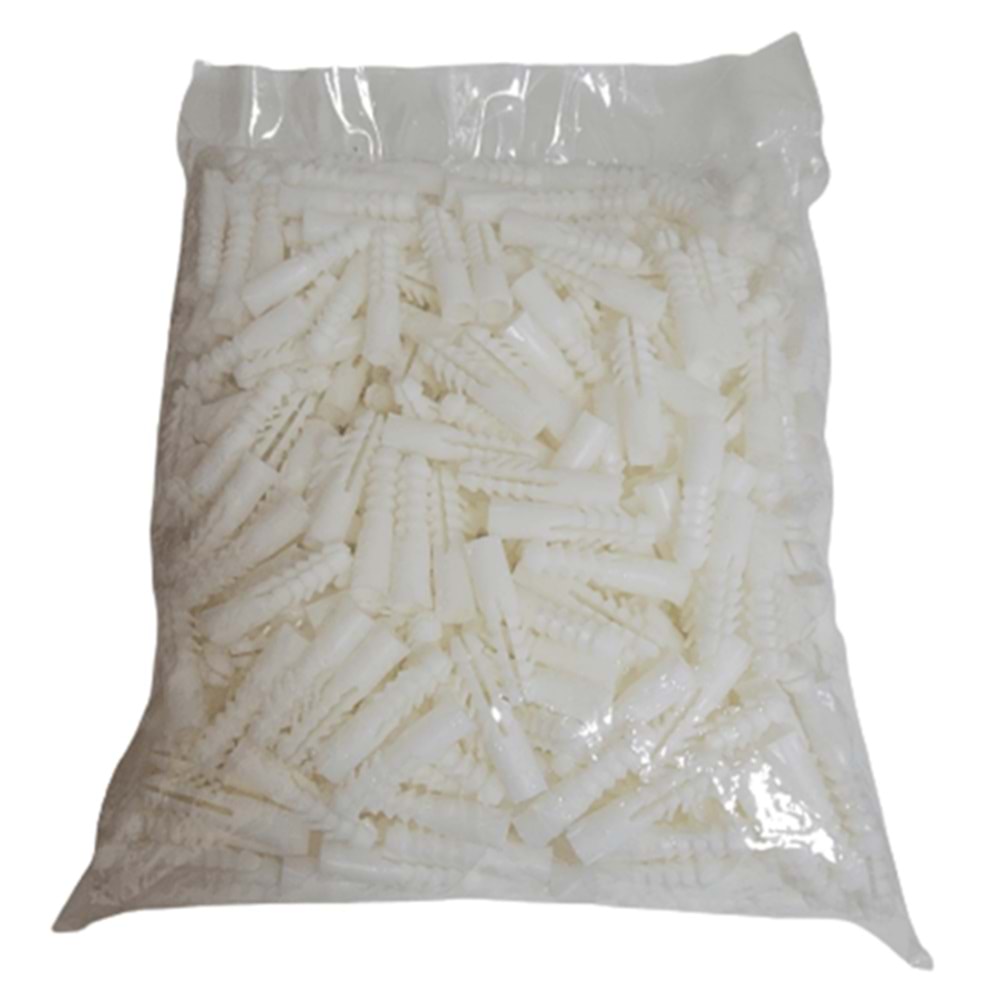 ROPLAX - DÜBEL PAKET 500 ADET 12 MM BEYAZ STANDART DÜBEL