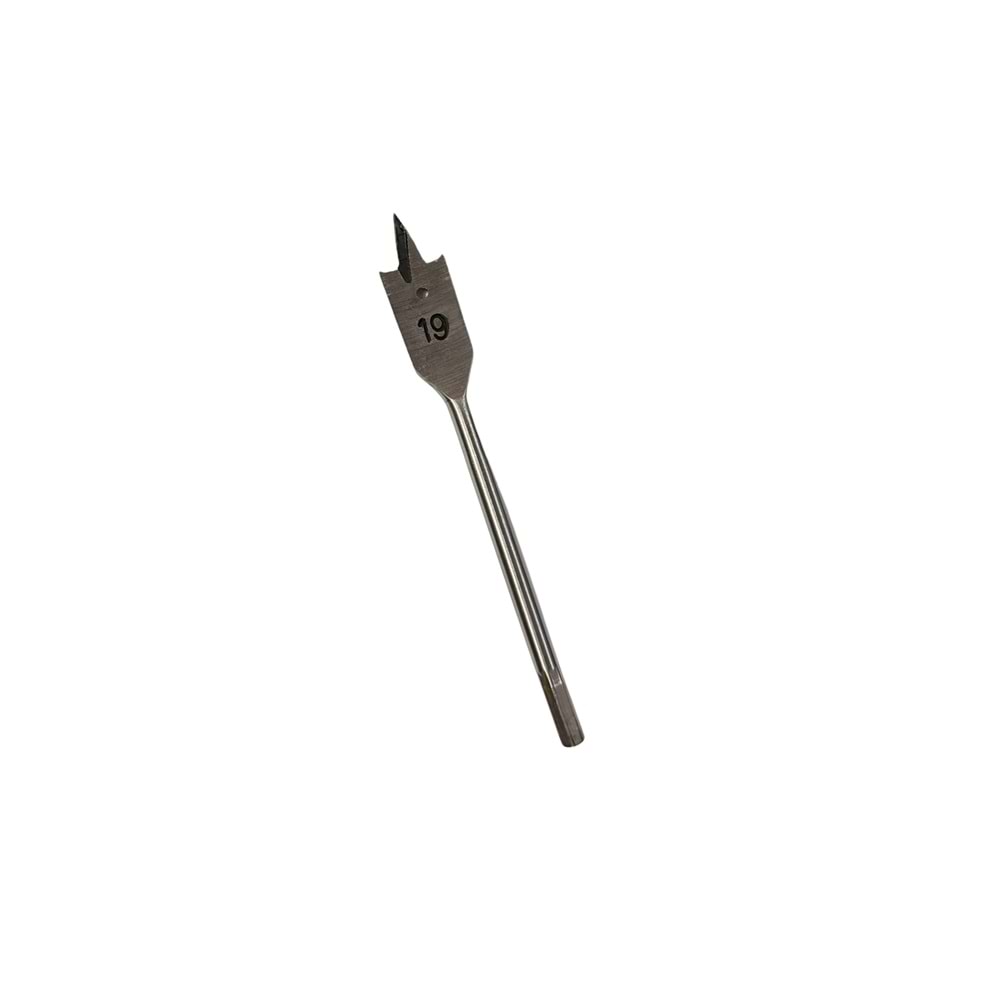 EDU YASSI KELEBEK MATKAP UCU 19*150 MM GRİ