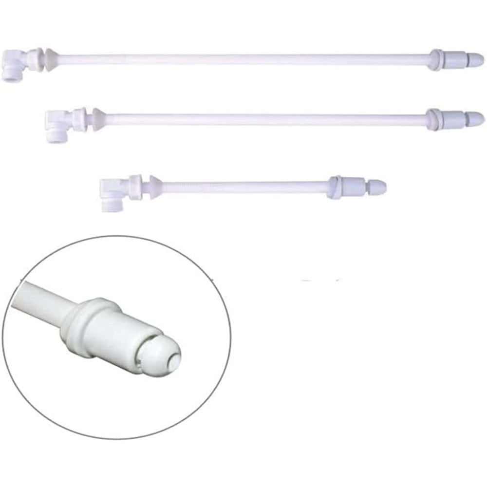 ÇERMİK PLASTİK TAHARET BORUSU 29 CM BEYAZ