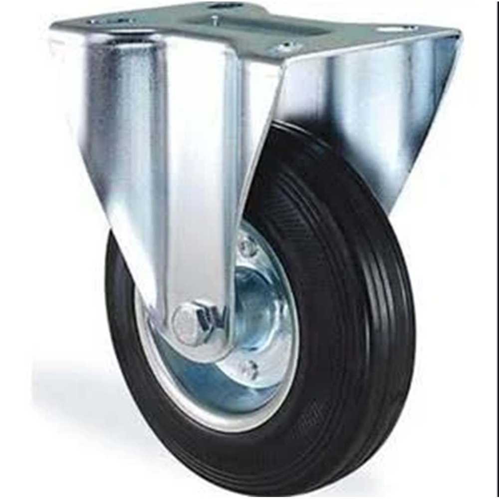 TEKERLEK SABİT METAL 80/25MM KROM SEZAL - CEO - BUĞRA - KAMA - ORKO