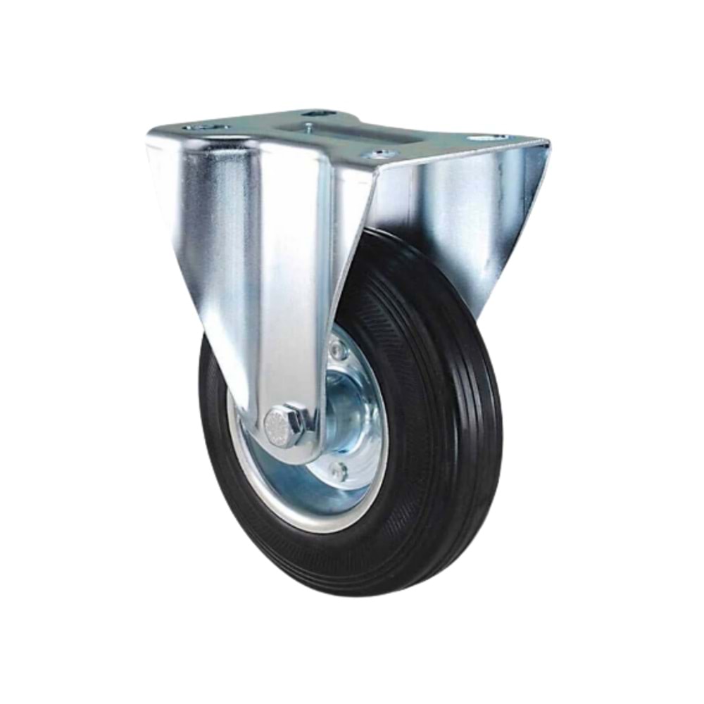KAMA-BUĞRA-SEZAL-ORKO-CEO METAL SABİT TEKERLEK 150 MM KROM