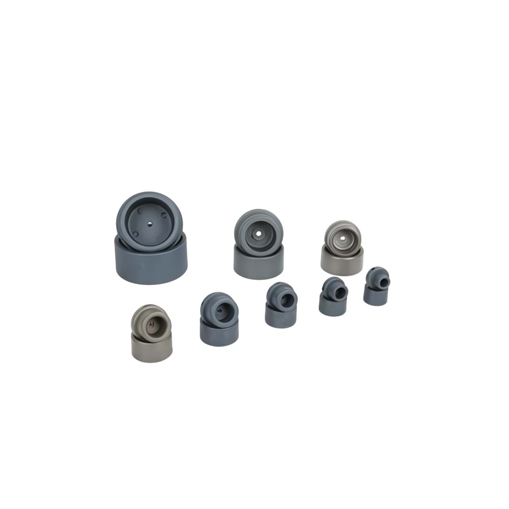 CANDAN PPRC BORU PAFTA KAFASI YEDEK 40 MM GRİ