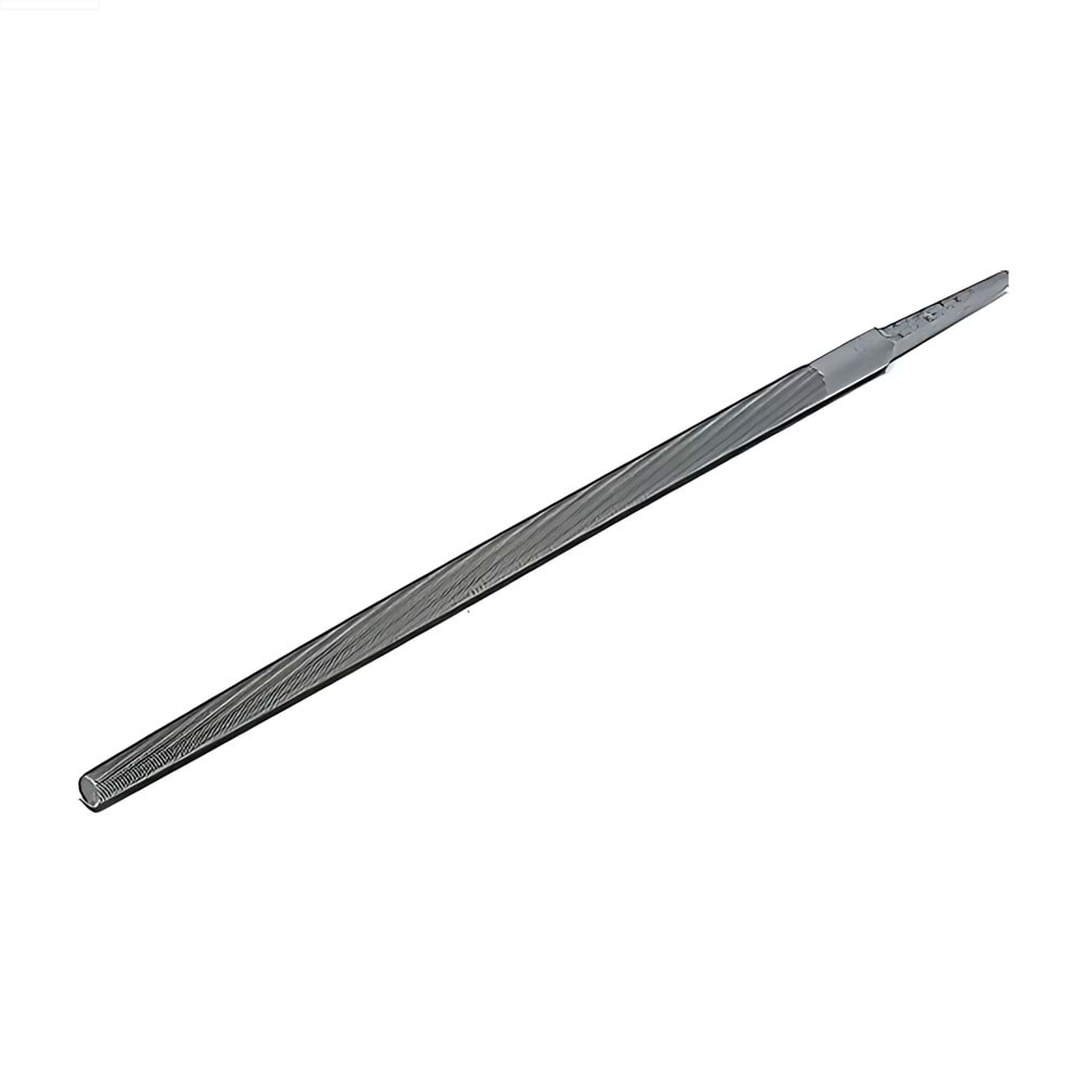 EDU YUVARLAK SAPSIZ MAKİNİST EĞE 200 MM SİYAH