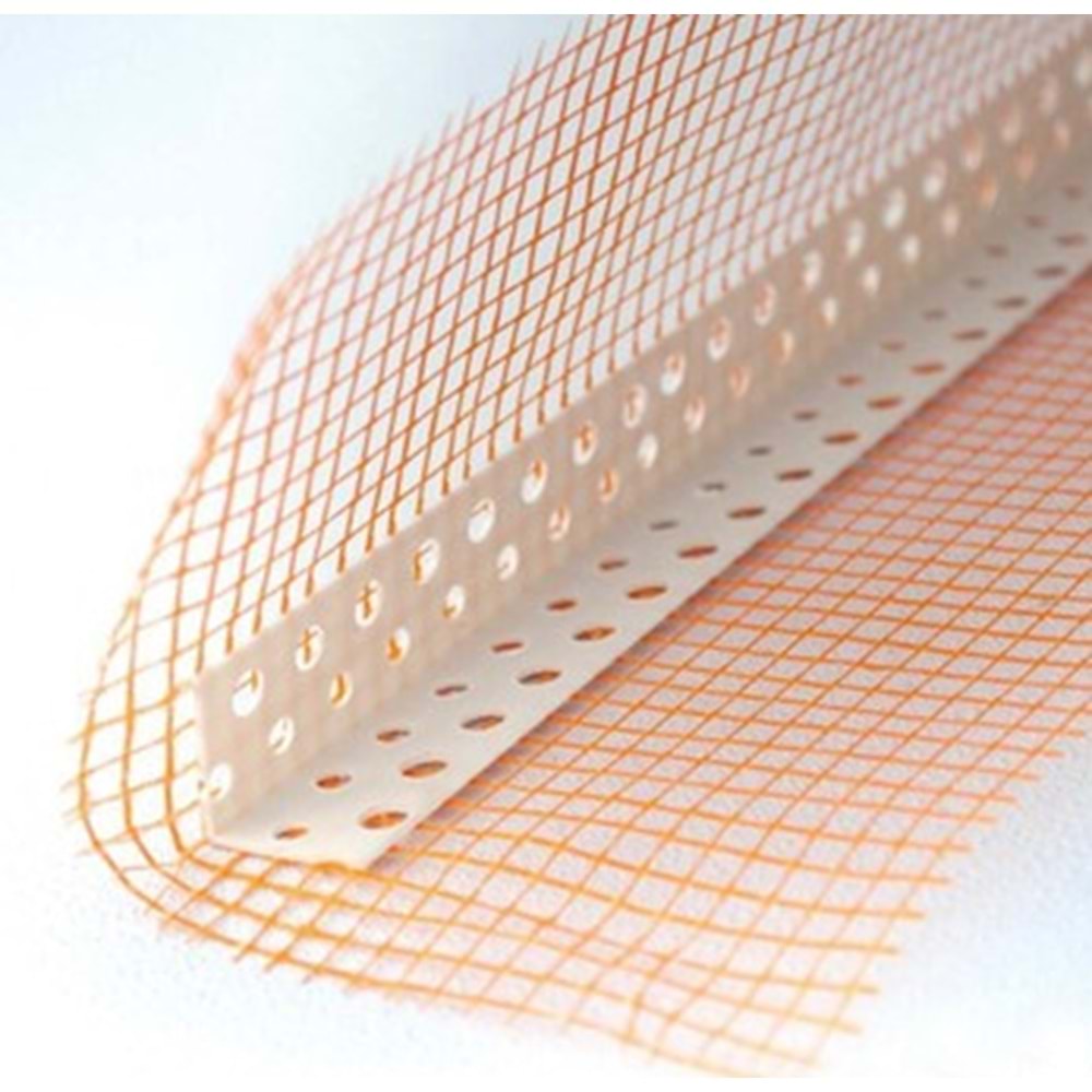 ALÇI KÖŞESİ FİLELİ PLASTİK 2.50 MT HER RENK PROPLAS