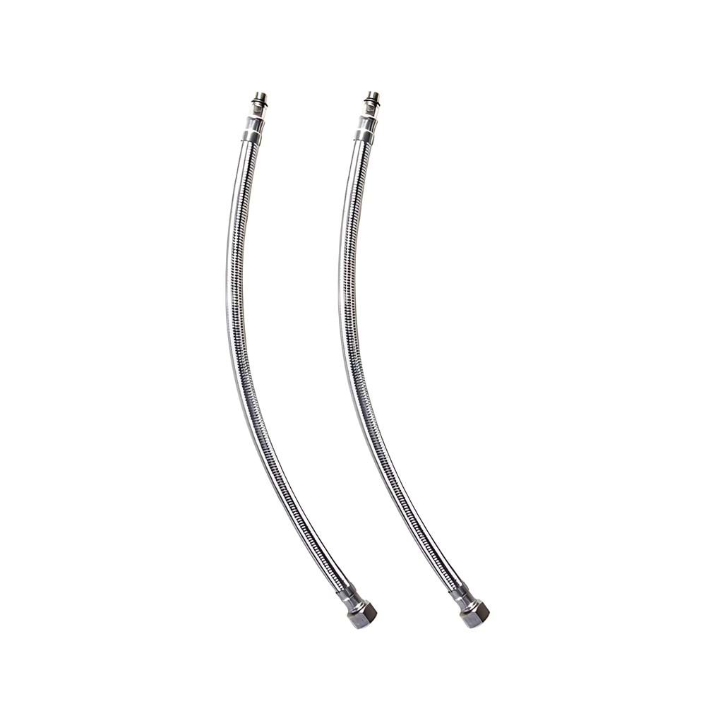 ARFLEX PVC KAPLI ÇELİK ÇEŞME FLEXİ 40 CM SİLVER