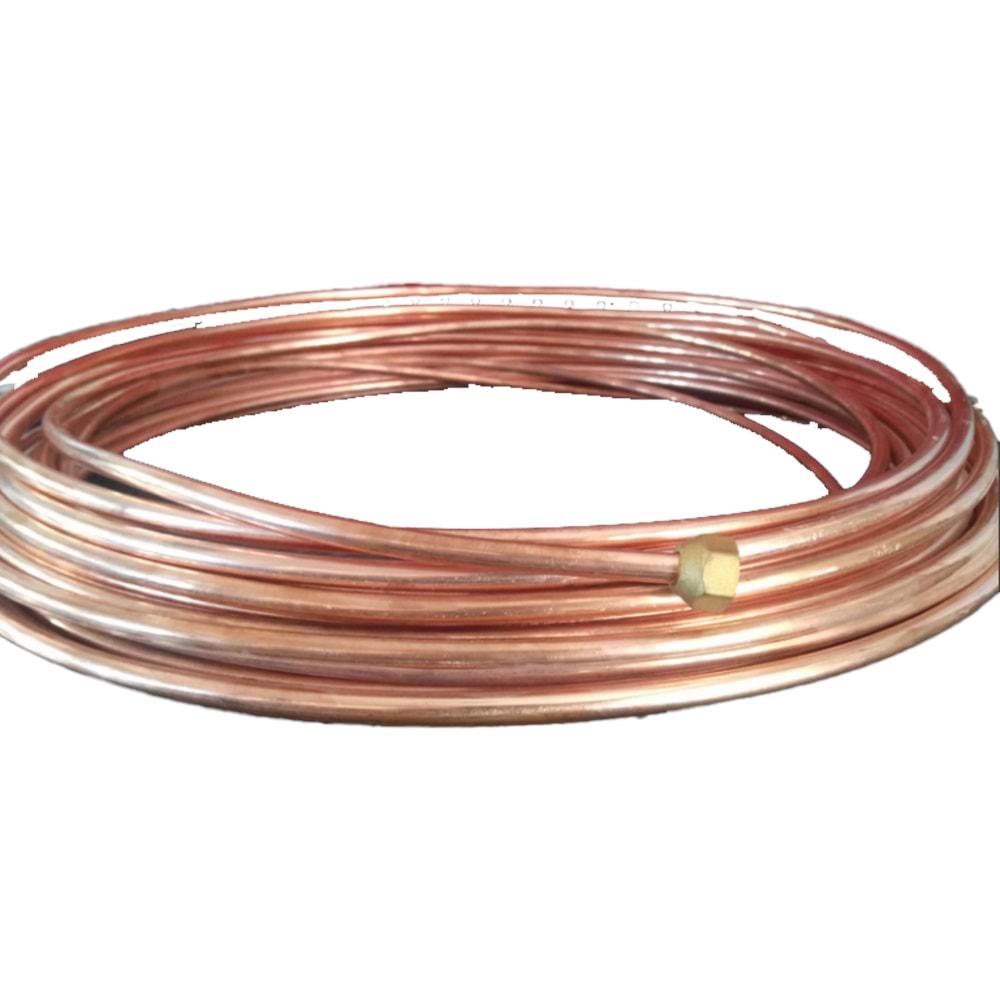 EĞME SUSTASI BAKIR BORU 3/8-30 CM KROM ADL