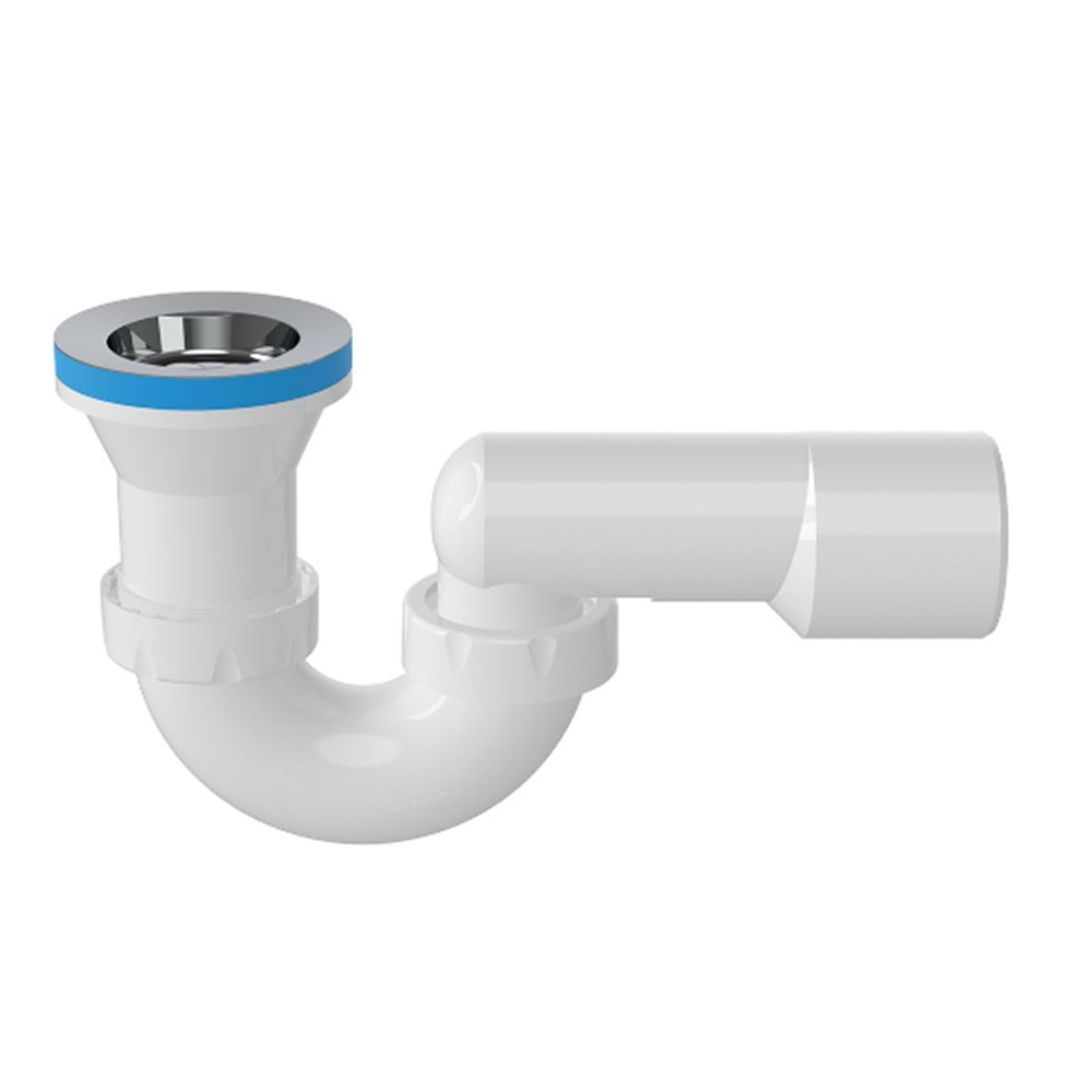 NOVA PLASTİK DUŞ DEVEBOYNU 50 MM 1610 BEYAZ