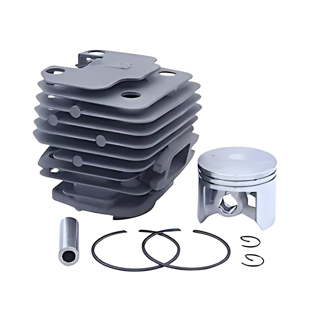 PISTON ASSY ODUN MOTORU PİSTON YEDEK SET 45 MM KROM
