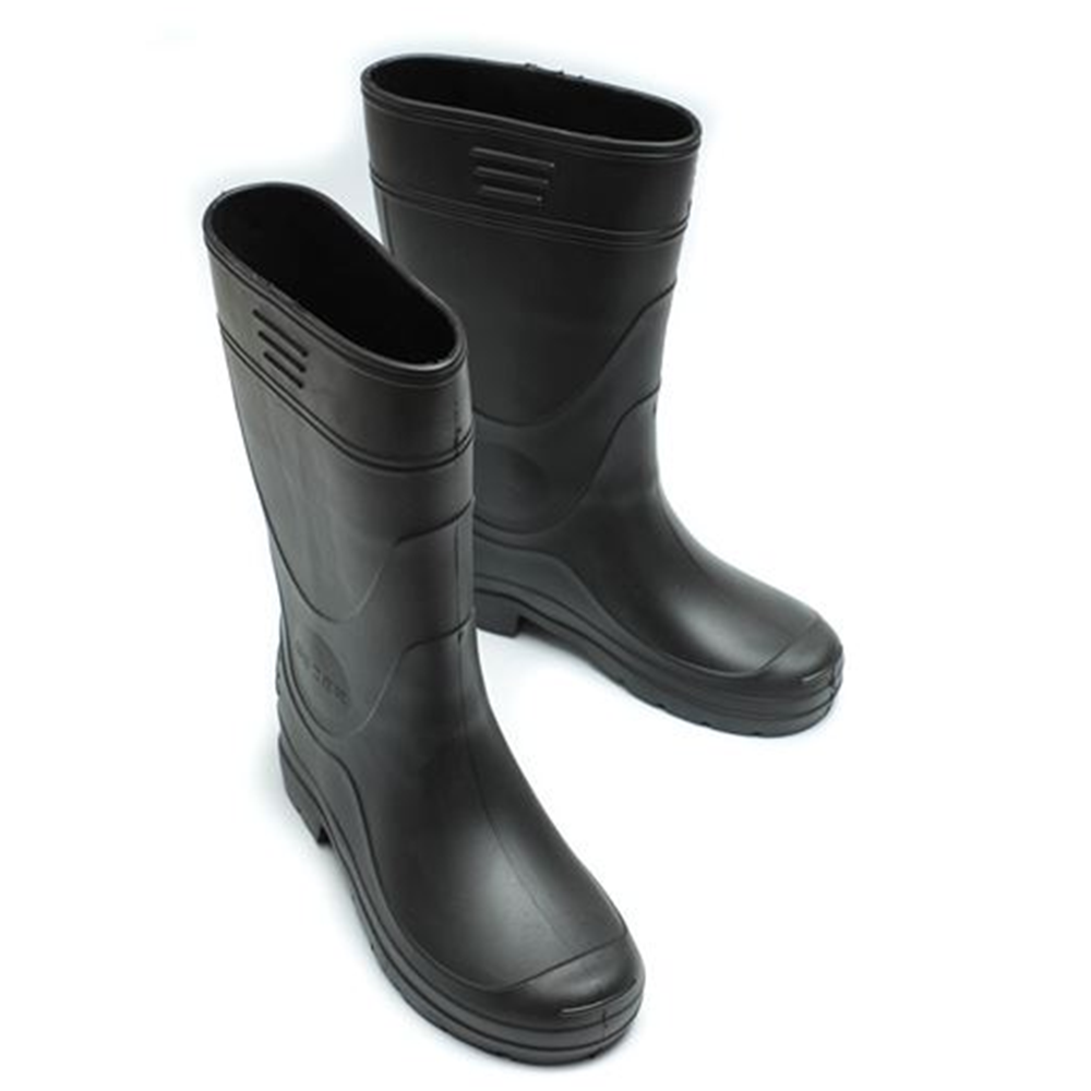 ÇİZME UZUN LASTİK NO 45 SİYAH GEZER