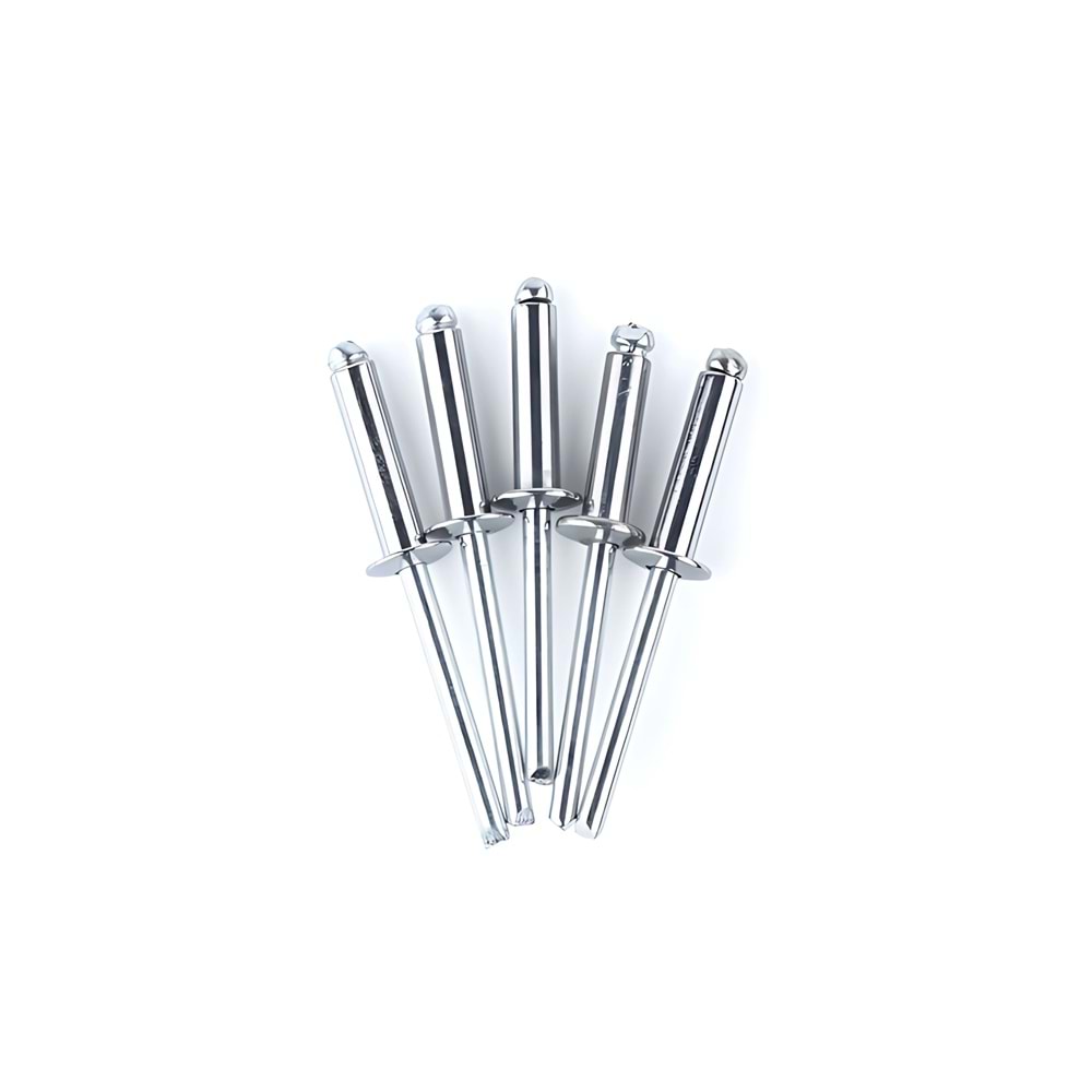 ACAR ALÜMİNYUM-ÇELİK PERÇİN 4*12 MM SİLVER