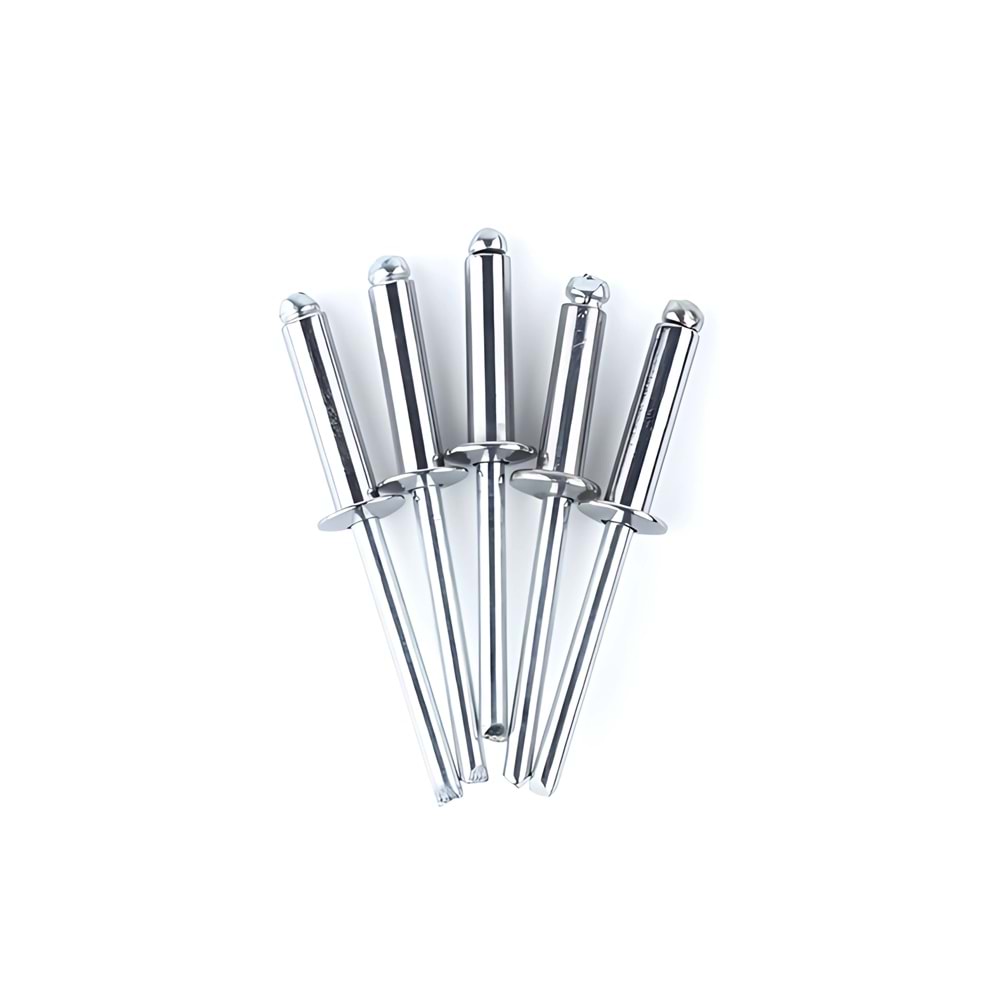 ACAR ALÜMİNYUM-ÇELİK PERÇİN 4*25 MM SİLVER