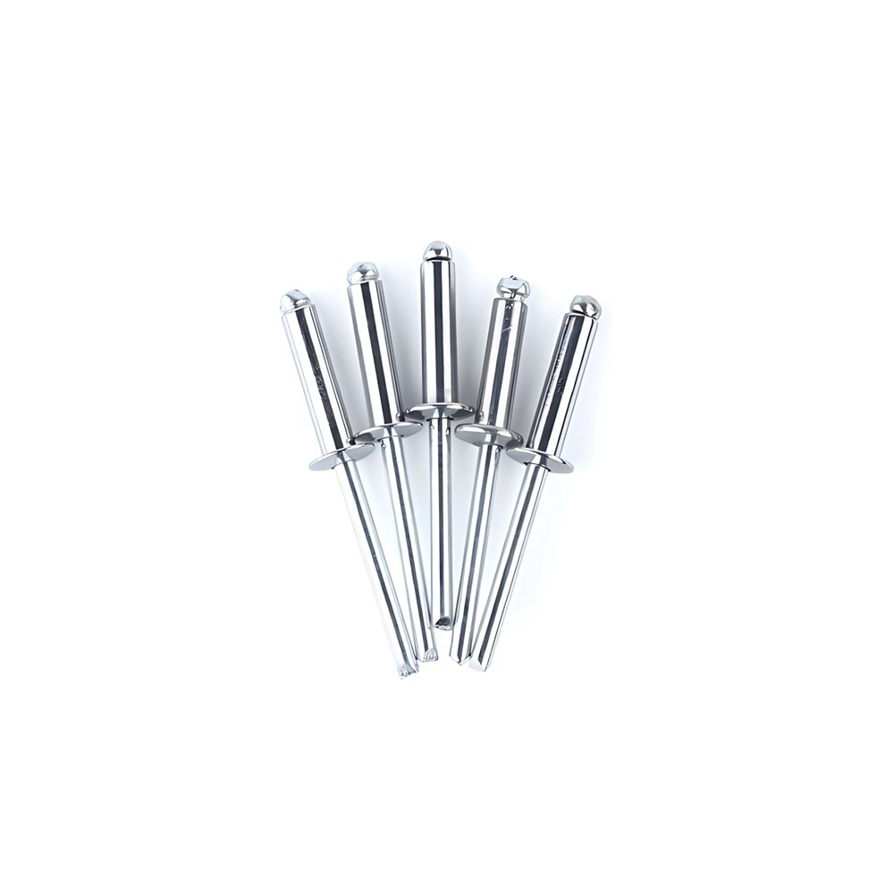 ACAR ALÜMİNYUM-ÇELİK PERÇİN 5*25 MM SİLVER