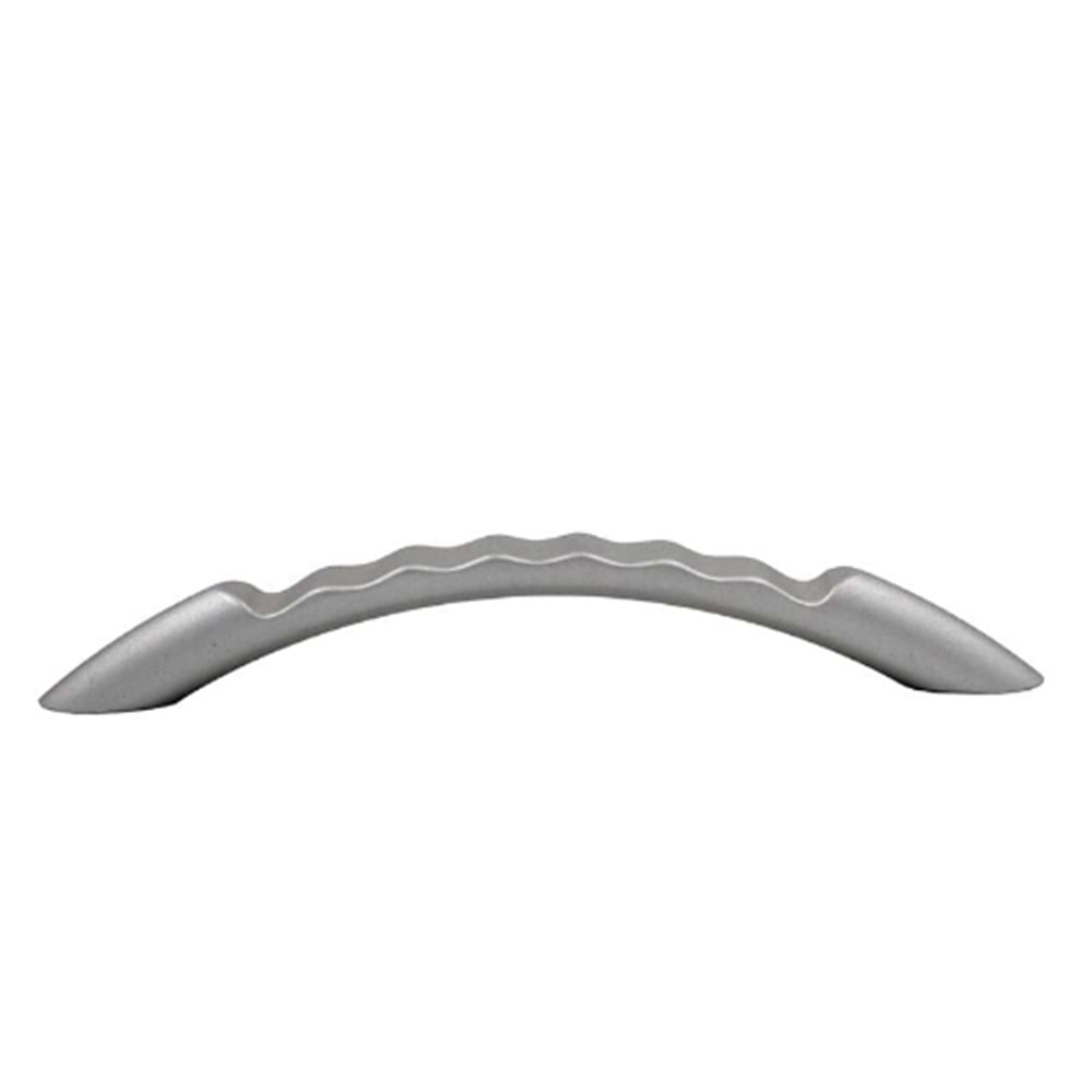 ORO CAM OVAL KÖPRÜ KULP 128 MM ŞEFFAF-MAT KROM