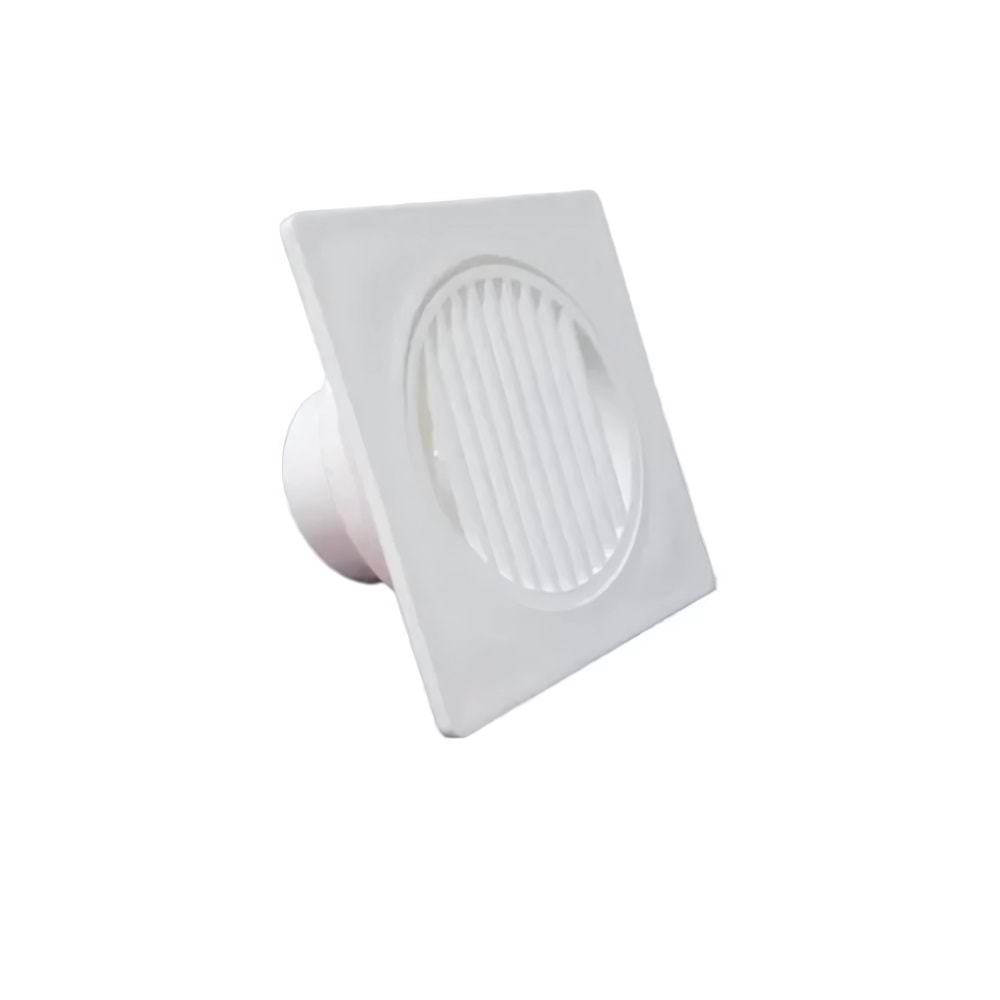ÖZBEST-(GUANTO) NOVA ALT ÇIKIŞ PLASTİK YER SÜZGECİ 10*10 2 İNÇ BEYAZ