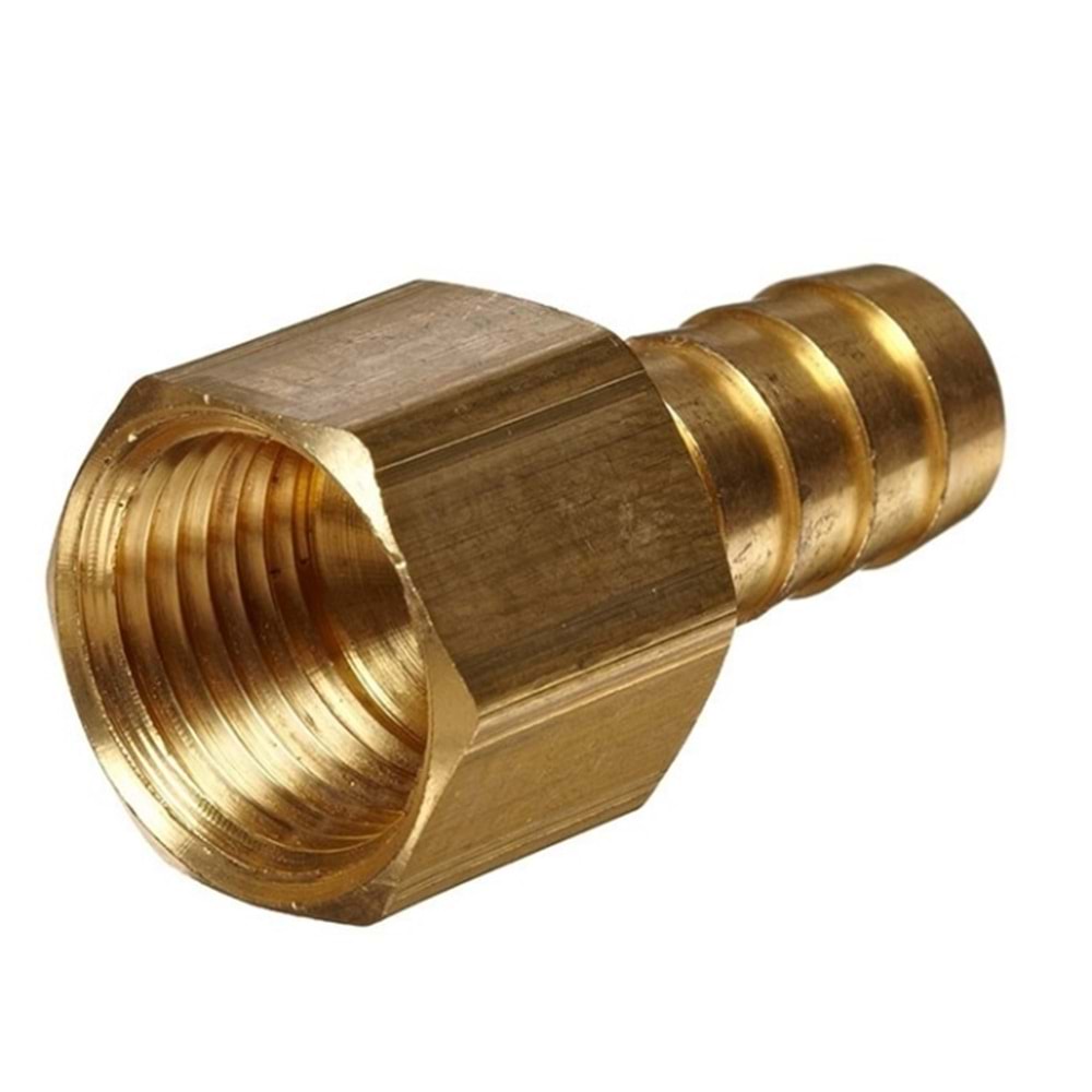 KOCAMAN KURTB.DİŞİ HORTUM REKORU 1/2 8 MM SARI