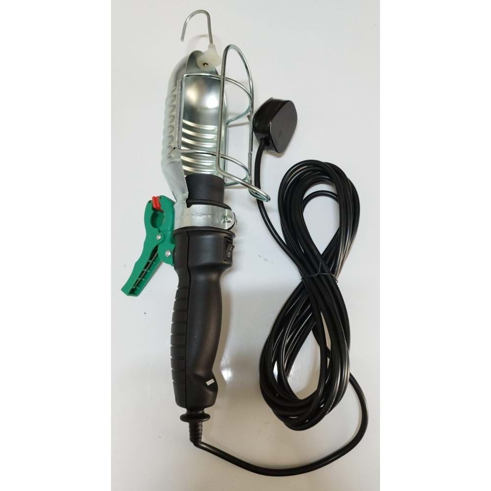 MAKİNİST LAMBASI FİŞLİ-KABLOLU-5 MT-BRENNENSTUHL-S