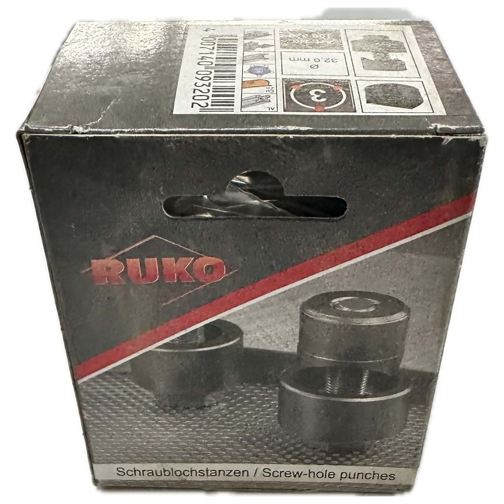 RUKO MEKANİK DEPO DELİCİ ELDE 32 MM SİYAH