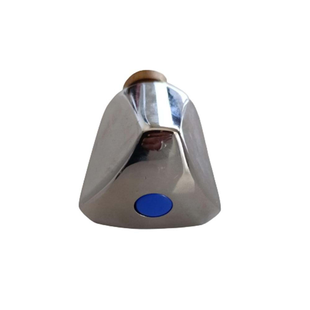 BRUSE METAL ÜÇGEN ÇEŞME BAŞI KOMPLE 1/2(SICAK-SOĞUK) KROM