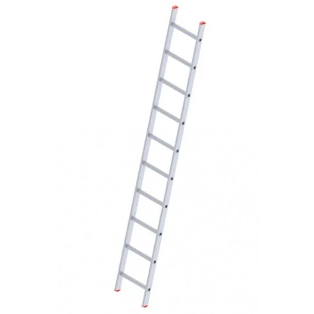 VİZYON ALÜMİNYUM PTT MERDİVEN TEKLİ 3 MT SİLVER