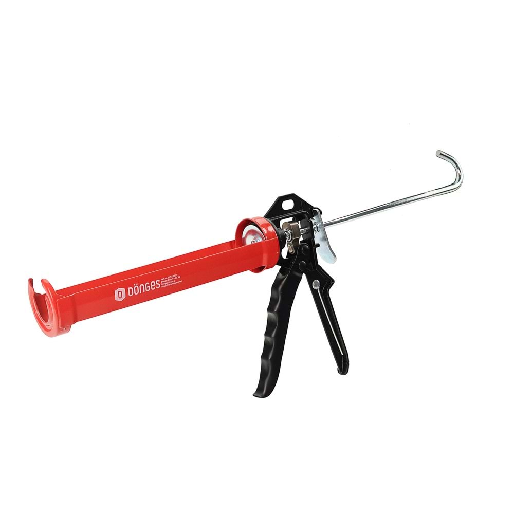 SİLİKON TABANCASI-MEKANİK-225 MM-EDU-KIRMIZI