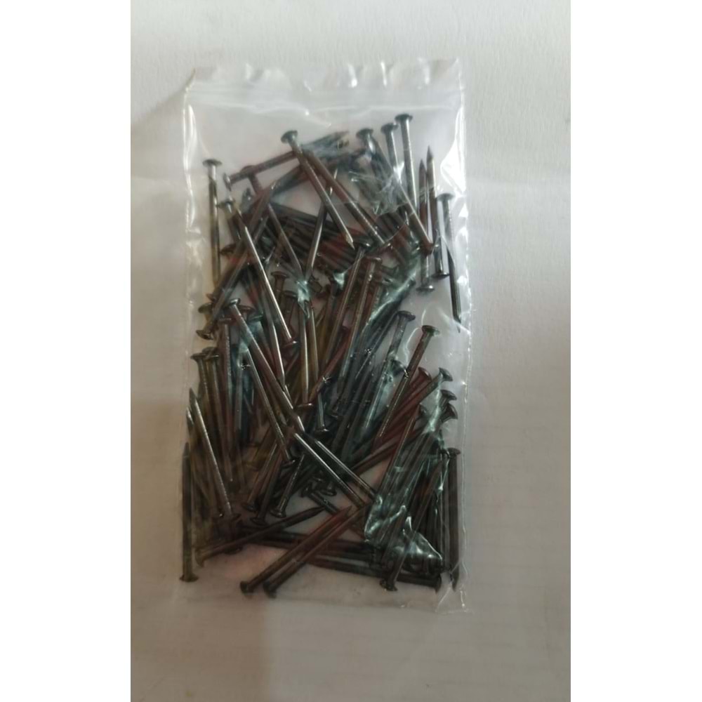 ÇİVİ ELEKTRİK-100 LÜ POŞETTE-2*30 MM-EDU-SİYAH