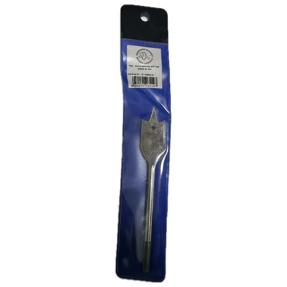 EDU YASSI KELEBEK MATKAP UCU 22-150 MM GRİ
