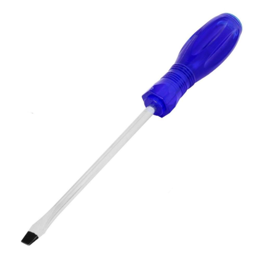 DÖNGES DÜZ TORNAVİDA 1.2*6.5*150 MM MAVİ