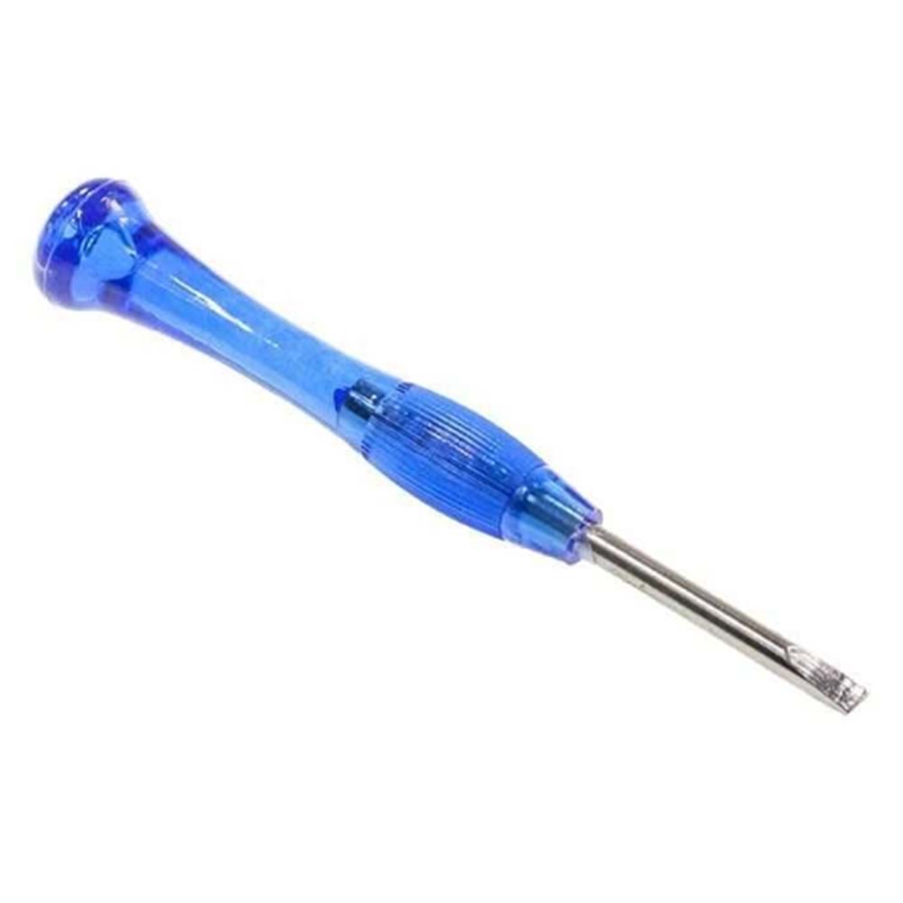 DÖNGES DÜZ TORNAVİDA 0.8*4.5*300 MM MAVİ-SİYAH