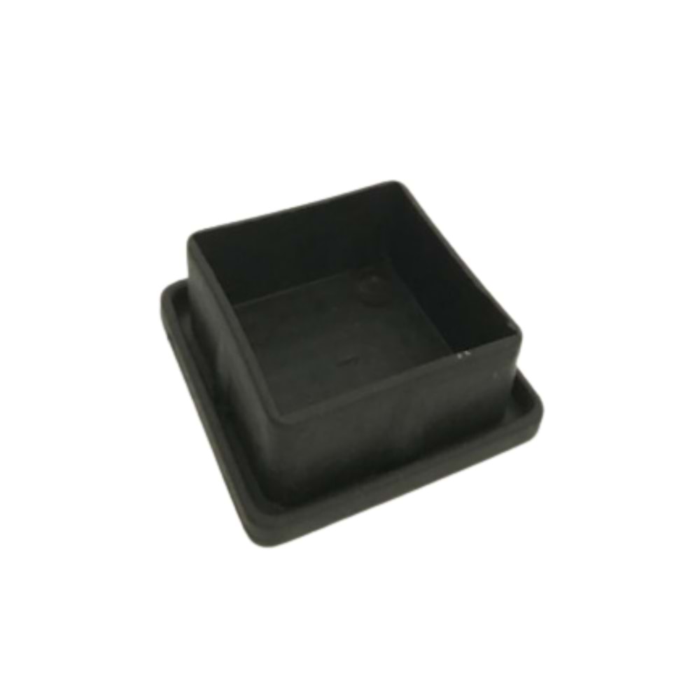 ŞEN DÜZ PROFİL İÇ TAPA KARE 80*80 MM SİYAH