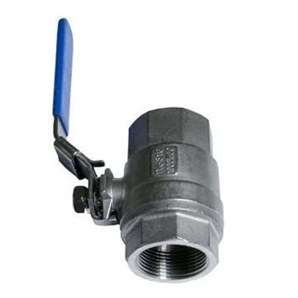 GTN DN40-PN40 LAMA BİLYALI VANA 1*1/2 İNÇ KIRMIZI