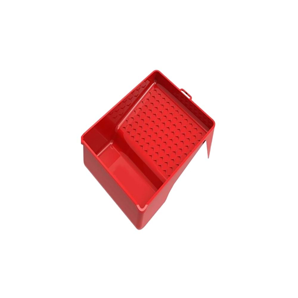 GEN PLASTİK RULO FIRÇA KABI 28*26 CM KIRMIZI