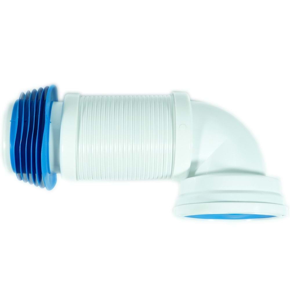 WC KADA DİRSEKLİ KÖŞE KÖRÜKLÜ 55 CM BEYAZ ÖZBEST