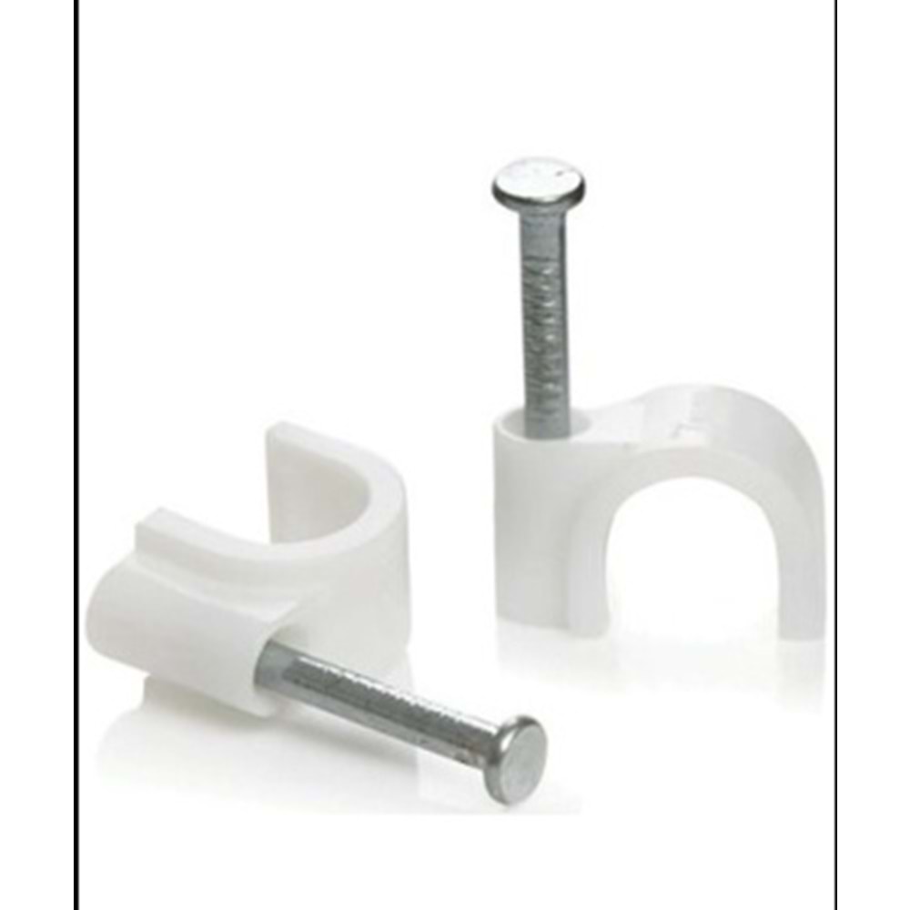 KROŞE ÇELİK ÇİVİLİ NO 1 -100 ADET BEYAZ CANDAN