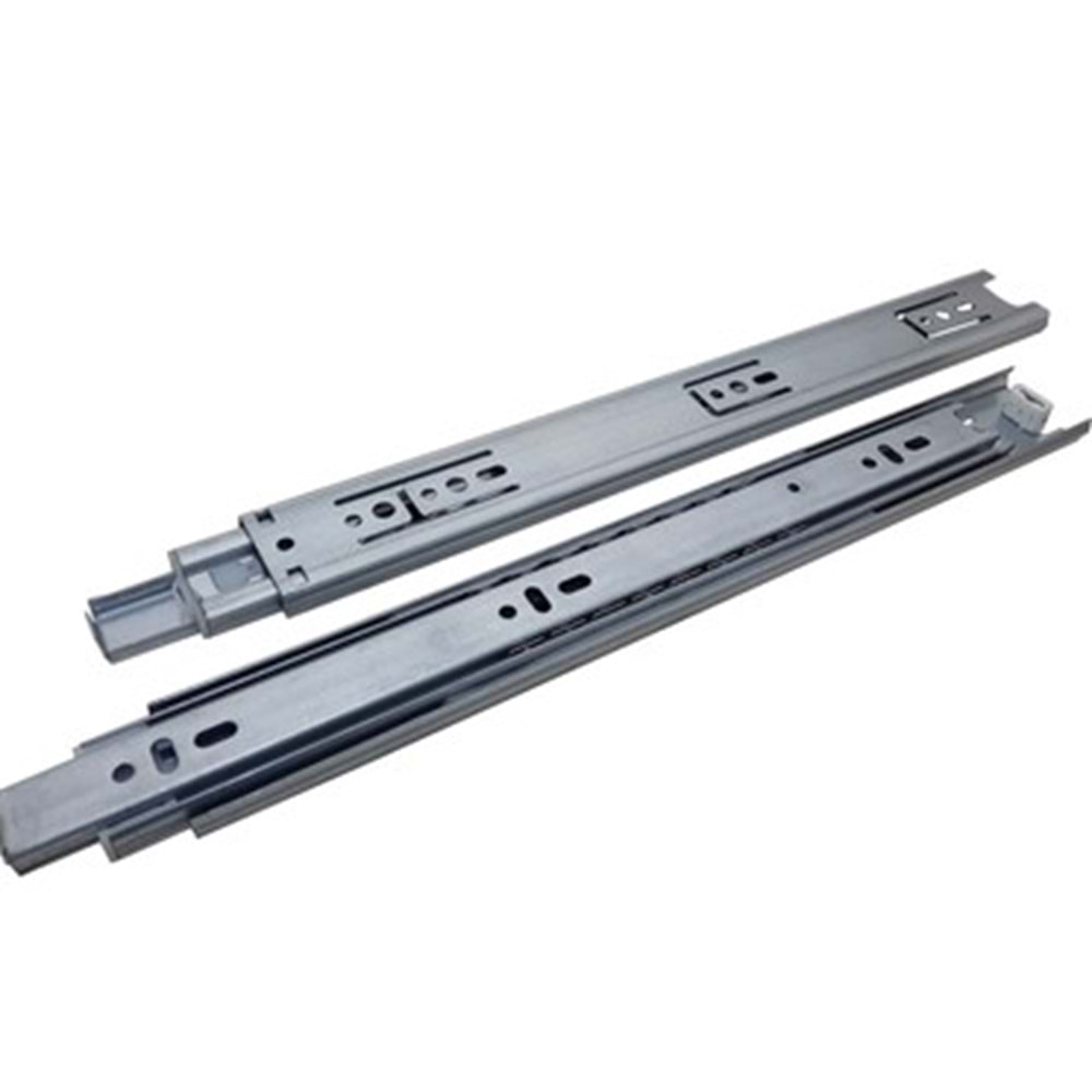 YILMETSAN TELESKOpİK ÇEKMECE RAYI ÇİFT 35 CM KROM