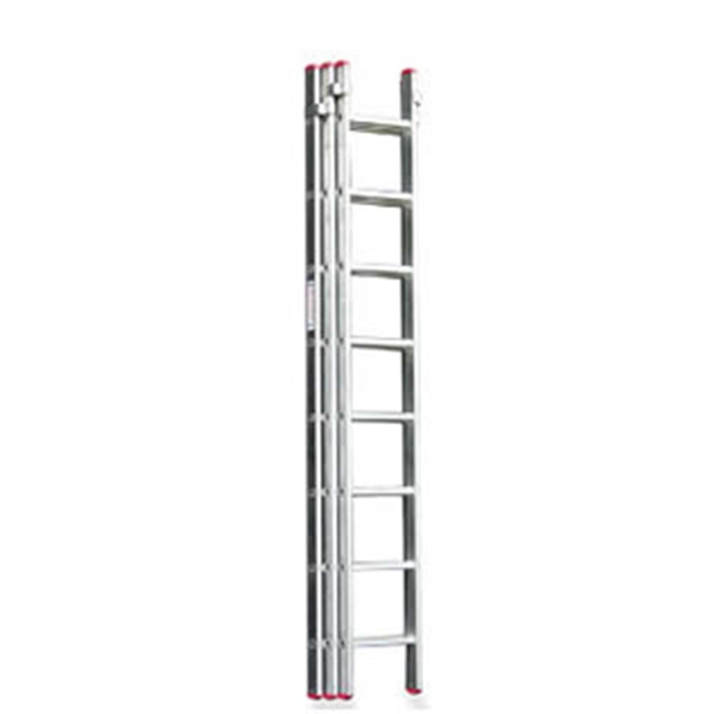 VİZYON SÜRGÜLÜ PTT MERDİVEN 3 PARÇA 3*2=6 MT SİLVER