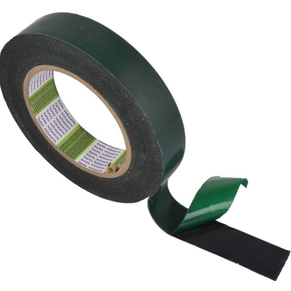 AYNA BANTI ÇİFT TARAF 30MM*10 MT YEŞİL THREE STAR