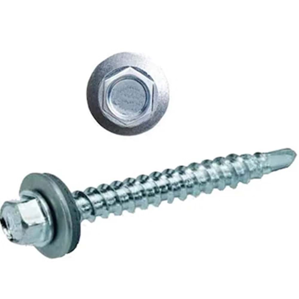ÇETİN KRAFT MATKAP UÇLU TRAPEZ VİDASI 5.5*32 MM KROM