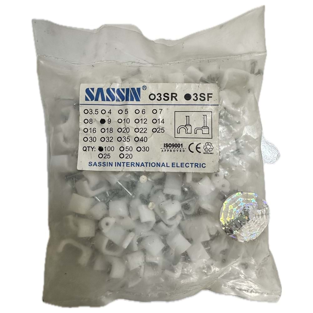 KROŞE ECC NO:9 BEYAZ SASSIN