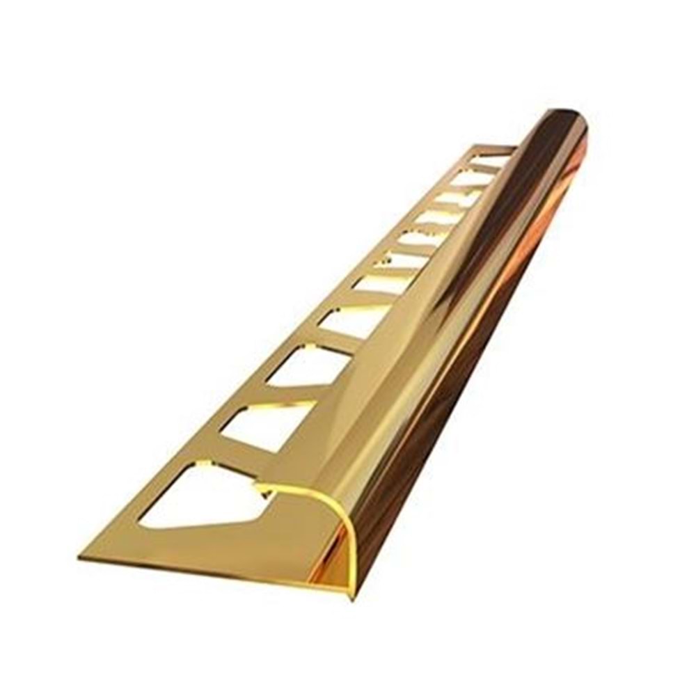 PROPLAS FAYANS KÖŞESİ DIŞ 12 MM*270 CM ALTIN SARI