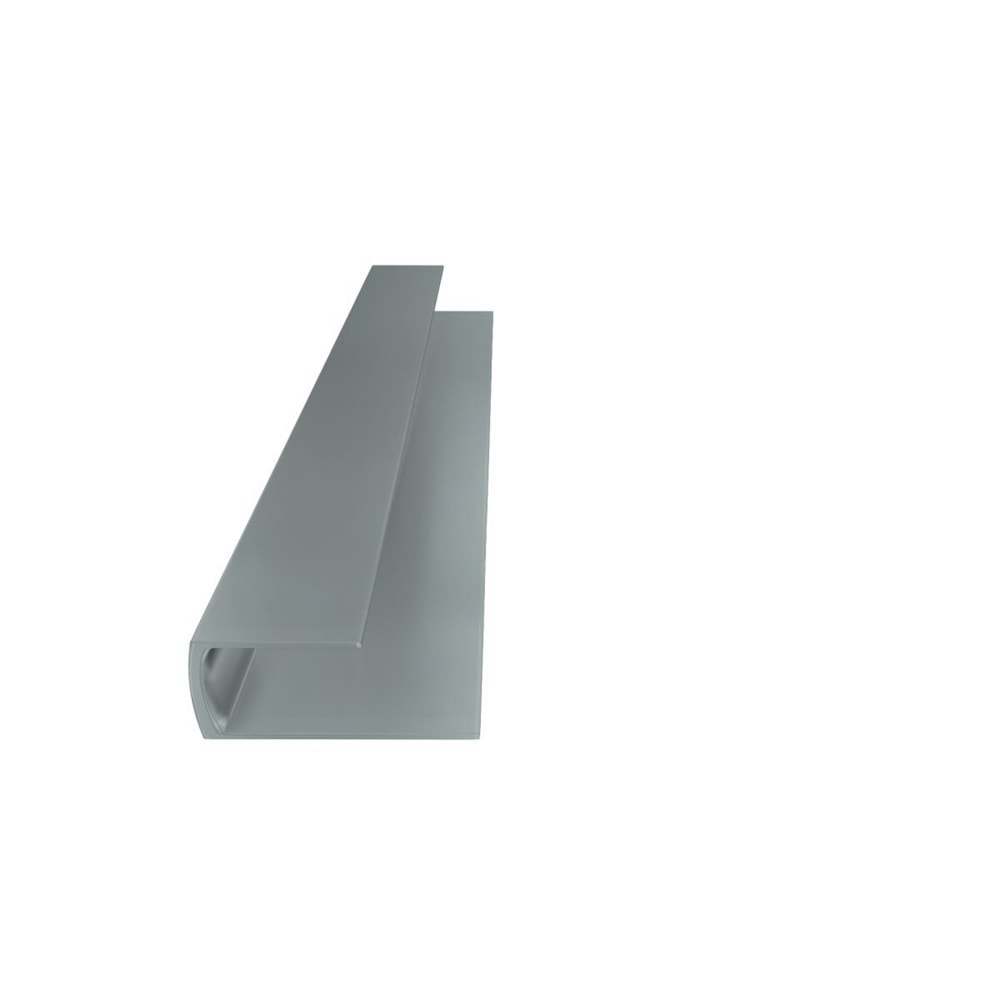 PARKE BİTİM PROFİLİ KARE U PROFİLİ 10 MM*2.70 MT MAT PROPLAS