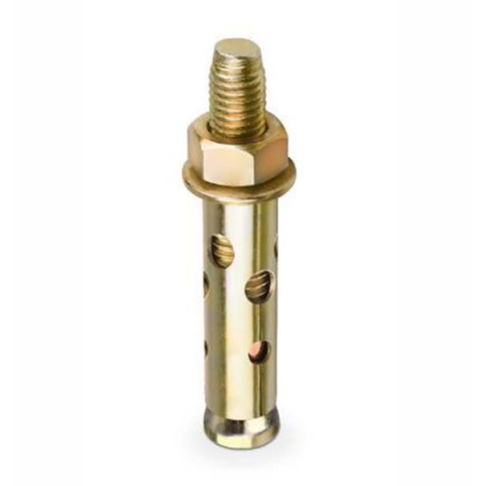 EDU TERS-LB ÇELİK ROPLAX - DÜBEL M6*50*40 MM SİLVER