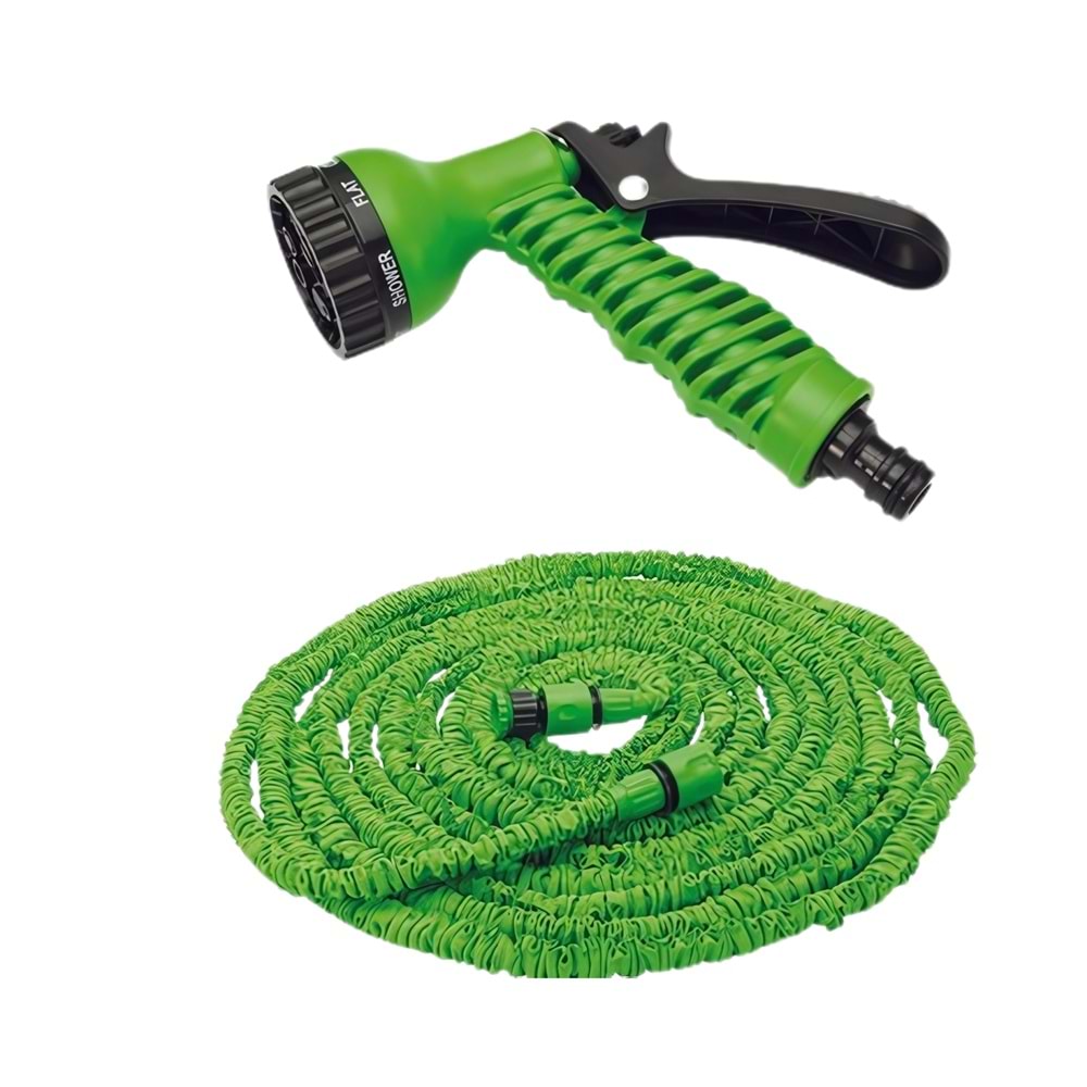 HY TABANCALI SU HORTUMU SET 15 MT YEŞİL