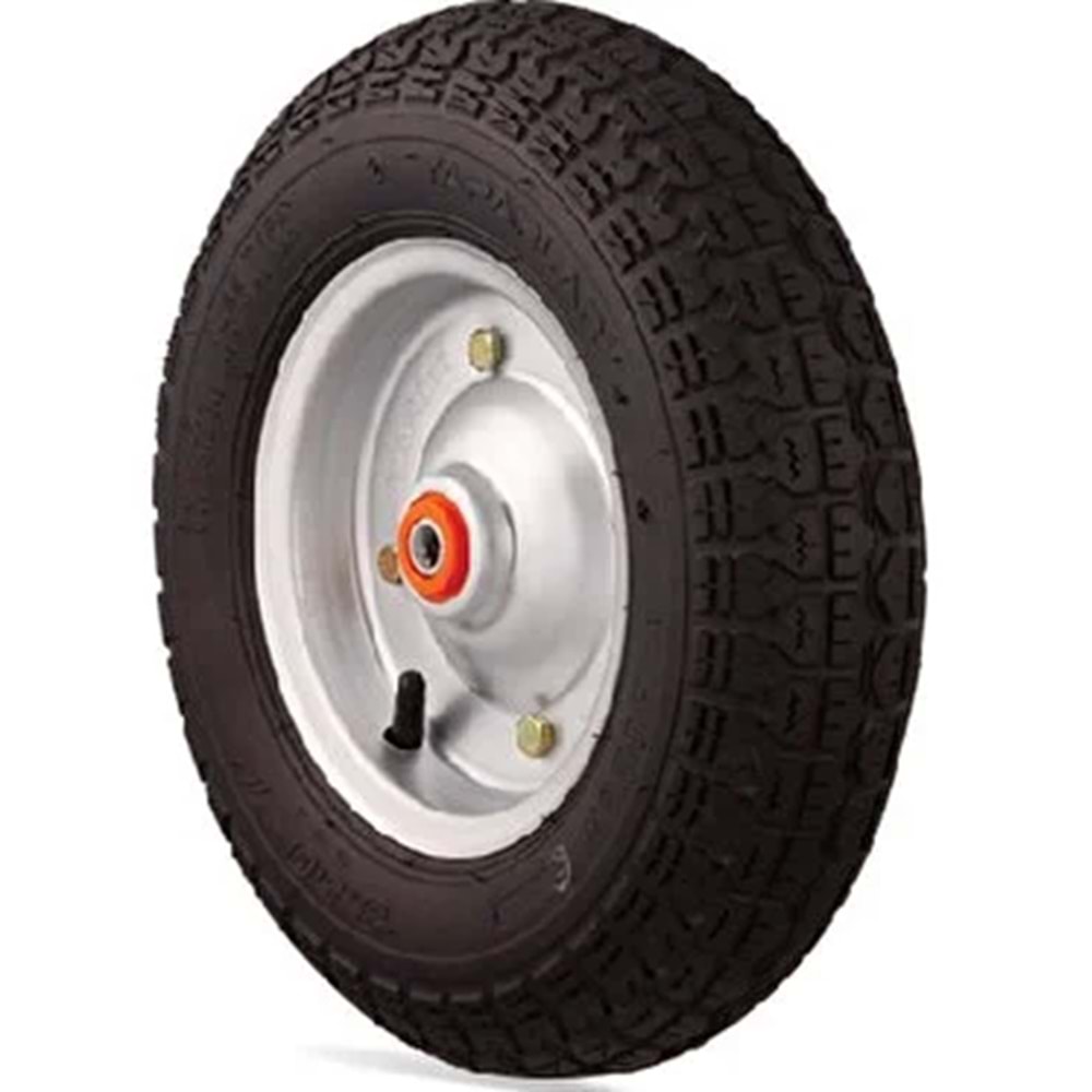 EL ARABASI ŞİŞME TEKER METAL JANT 3.50-7- 6RP SİLVER OMEGA