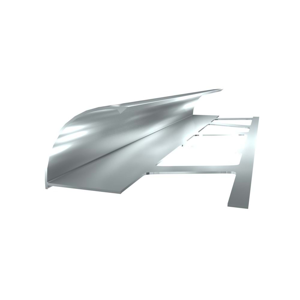 PROPLAS ALÜMİNYUM FAYANS KÖŞESİ DIŞ 10 MM*270 CM PARLAK