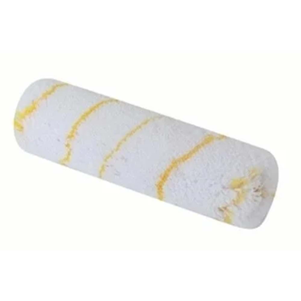 PARMAK RULO İÇ-DIŞ 10 CM BEYAZ-SARI RULOBU