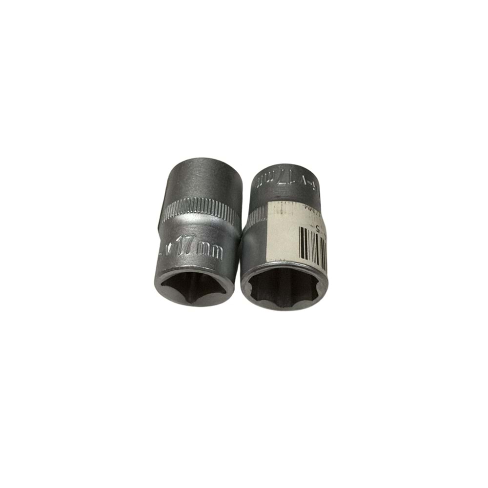 PROLİNE KISA YILDIZ LOKMA 1/2 17 MM KROM