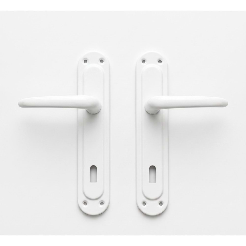 KAPI KOLU ALM ÇİFT-METAL-120 MM-ERÇ-BEYAZ