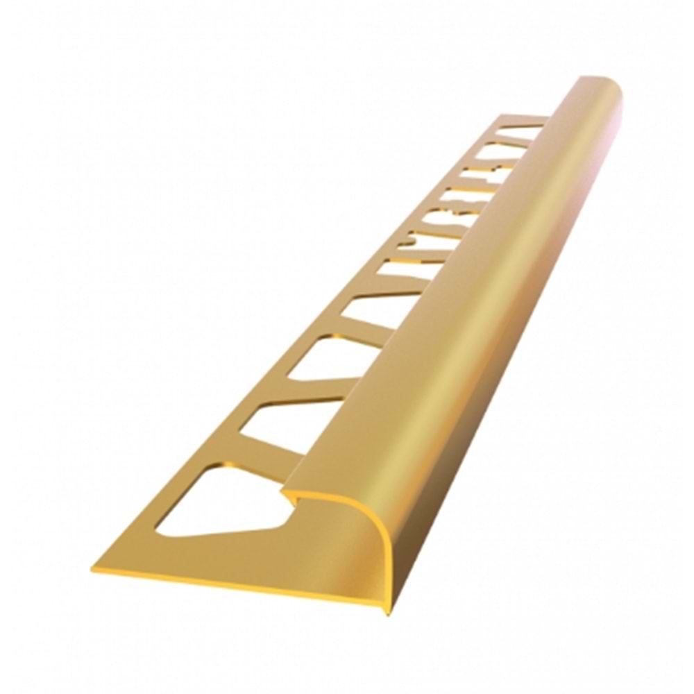 PROPLAS FAYANS KÖŞESİ DIŞ 8 MM*270 CM ALTIN SARI