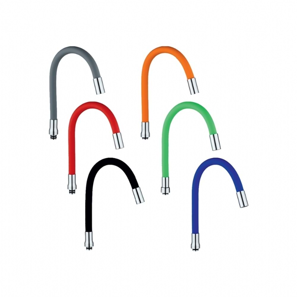 ÇEŞME BOYNU KUBAR DÜZ KUBAR 50 CM RENKLİ ADL